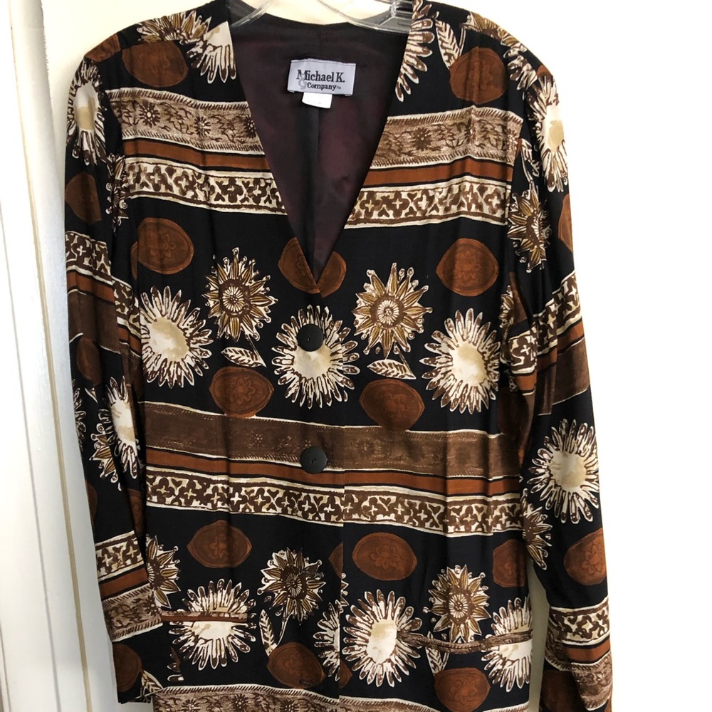 Michael K & Company blazer size medium